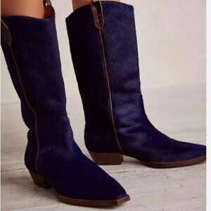 Free People, We The Free Montage Hair On Tall Boots, Size 38, Like New